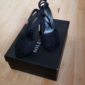 Sole society black heels